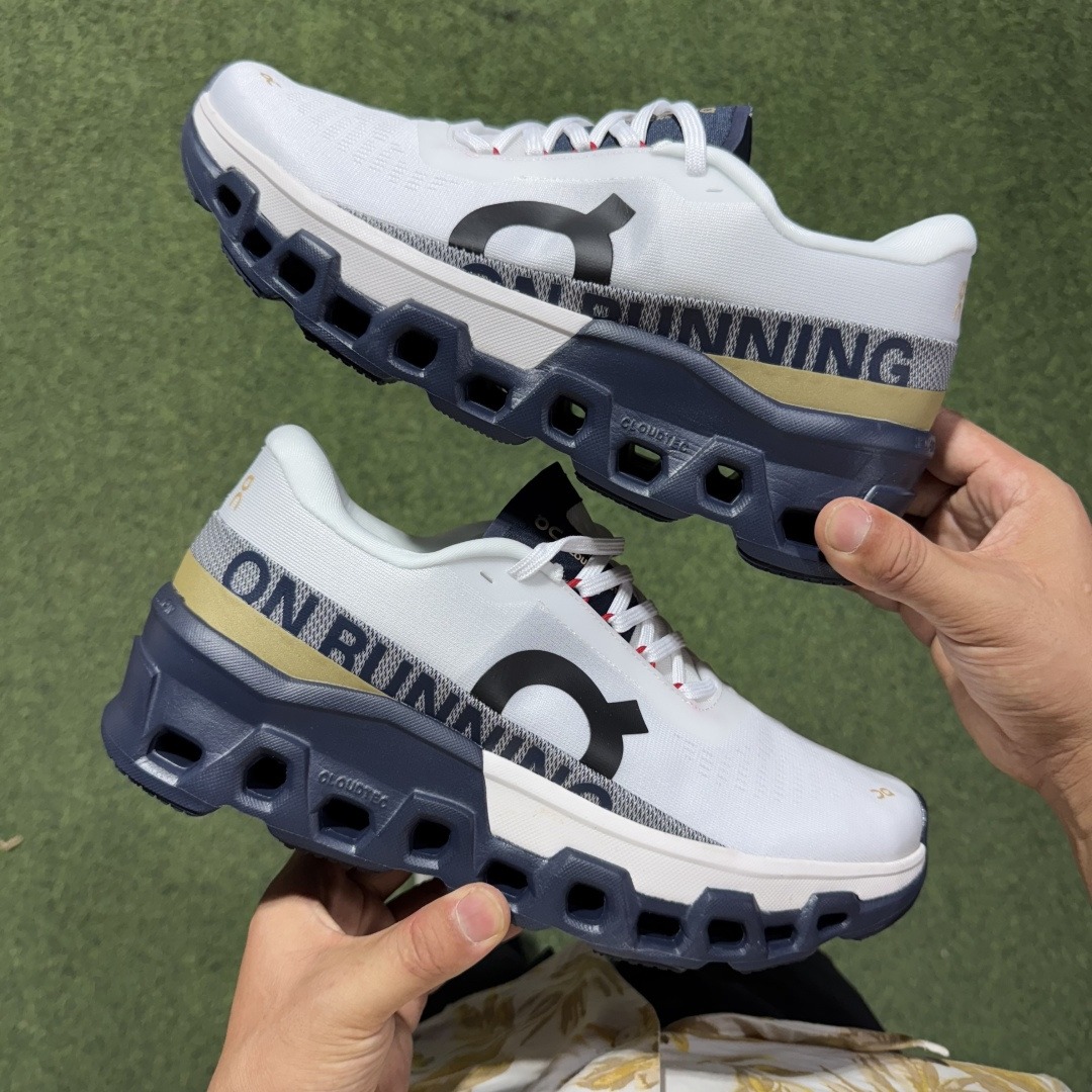 On Cloudmonster 2: Comfortable and versatile, non-slip and abrasion-resistant, low-cut running shoes.
