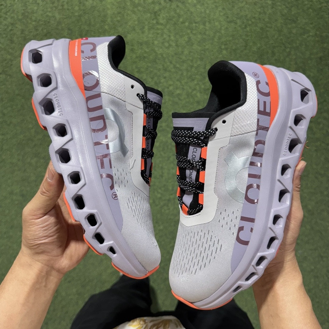 On Cloudmonster sports comfortable fashion trendy technology style fabric low top carbon plate long running running shoes - Image 5