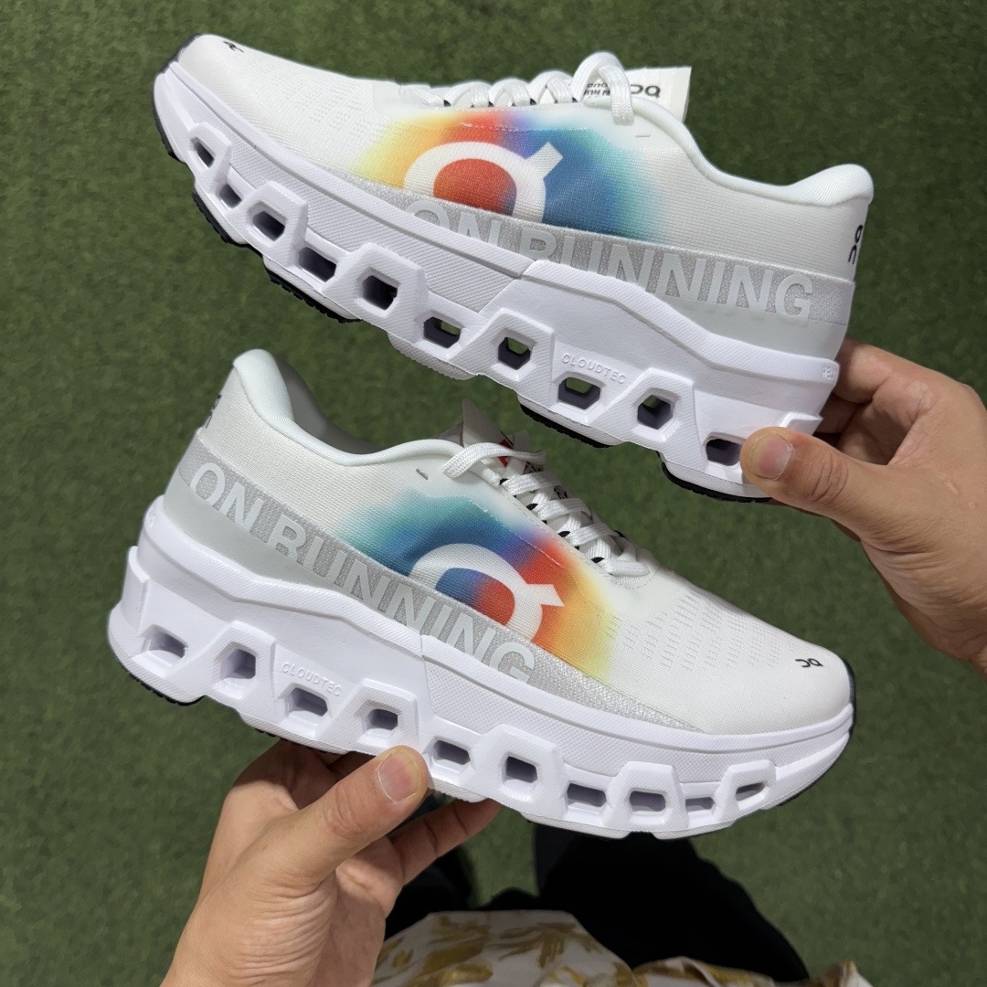 On Cloudmonster 2: Comfortable and versatile, non-slip and abrasion-resistant, low-cut running shoes.