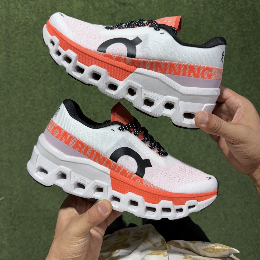 On Cloudmonster 2: Comfortable and versatile, non-slip and abrasion-resistant, low-cut running shoes.