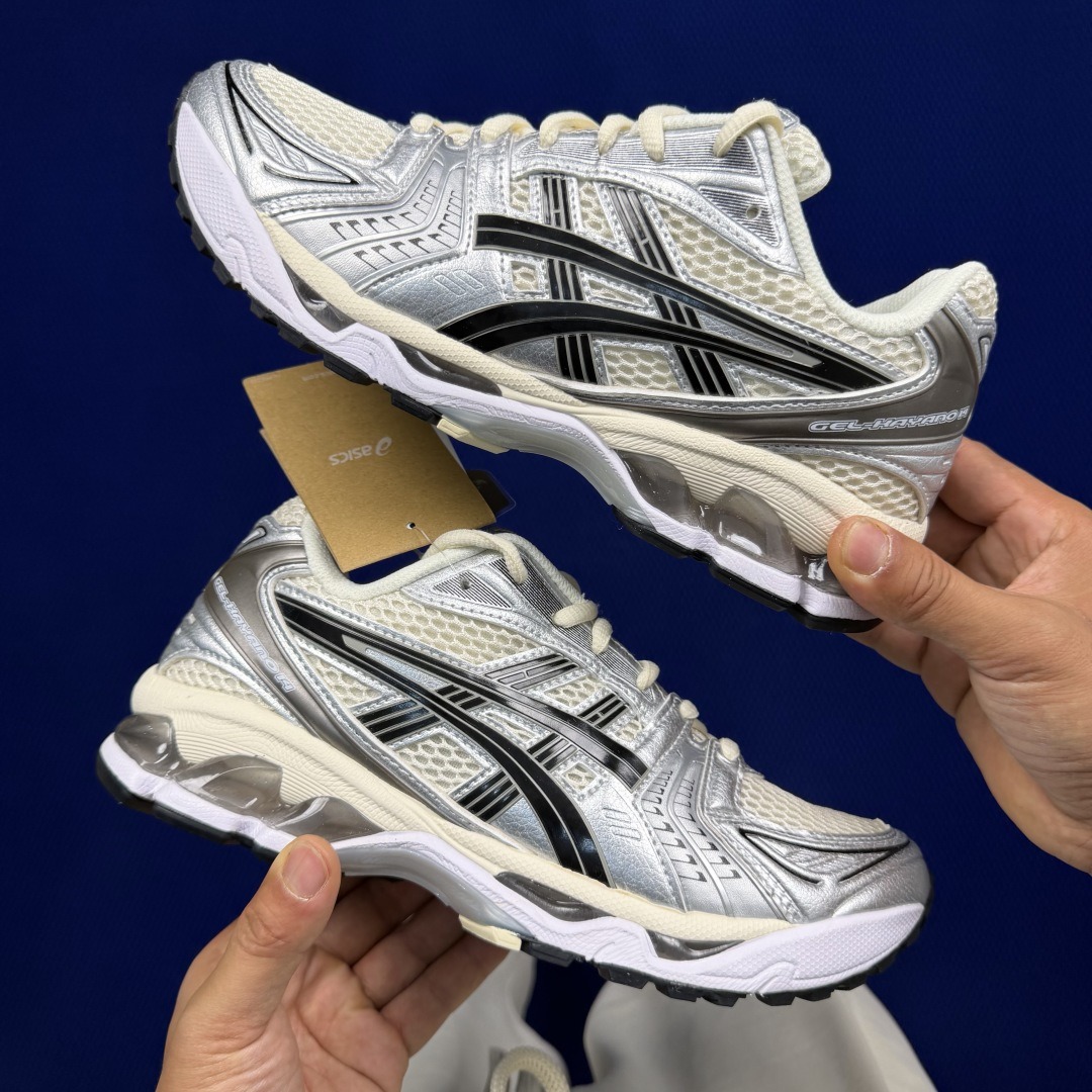 ASICS Gel-Kayano 14 1201A019-108 Black Yellow Silver
