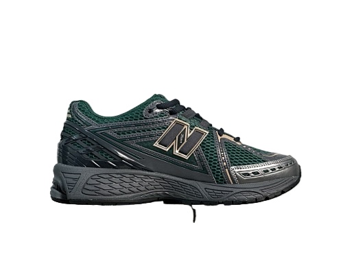 New balance dark green black gold and silver toe holder M1906RHD