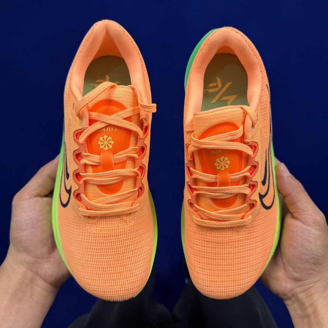 Nike Zoom Fly 5 DM8974-800 orange green yellow - Image 4