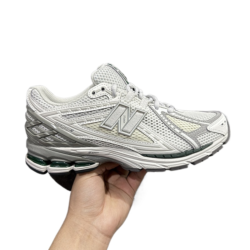 New balance silver dark green air cushion M1906RET