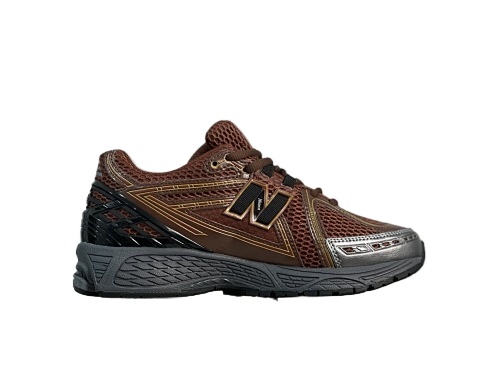 New balance Brown bronze metal silver toe cap M1906RHC