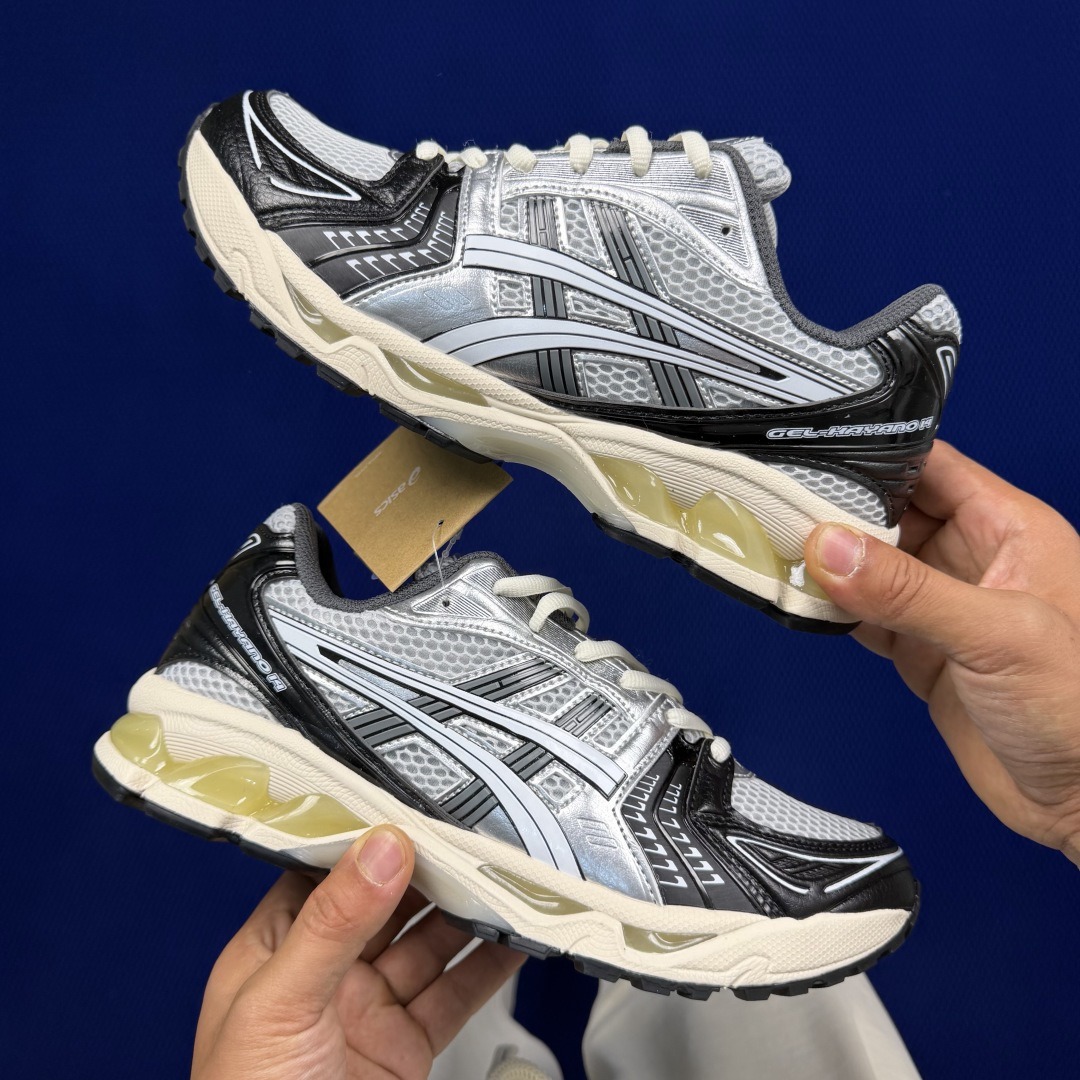 ASICS Gel-Kayano 14 1201A935-001 black and silver