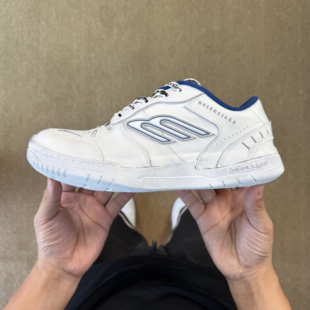 Balenciaga white dark blue 841765WCURB9141