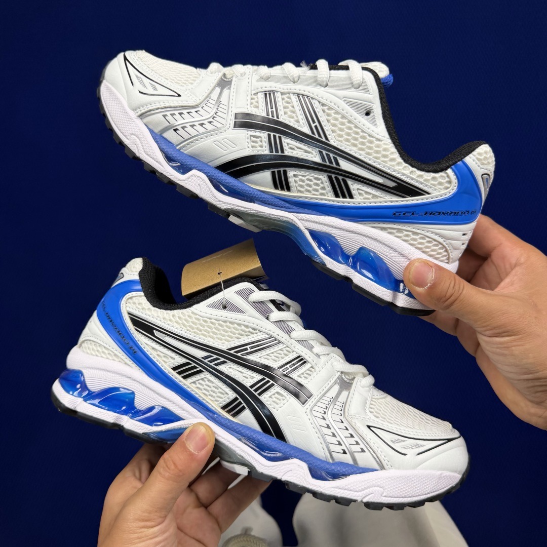 ASICS Gel-Kayano 14 1201A019-101 white and blue