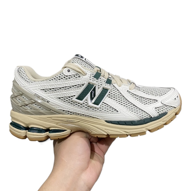 New balance beige dark green mesh M1906RIP
