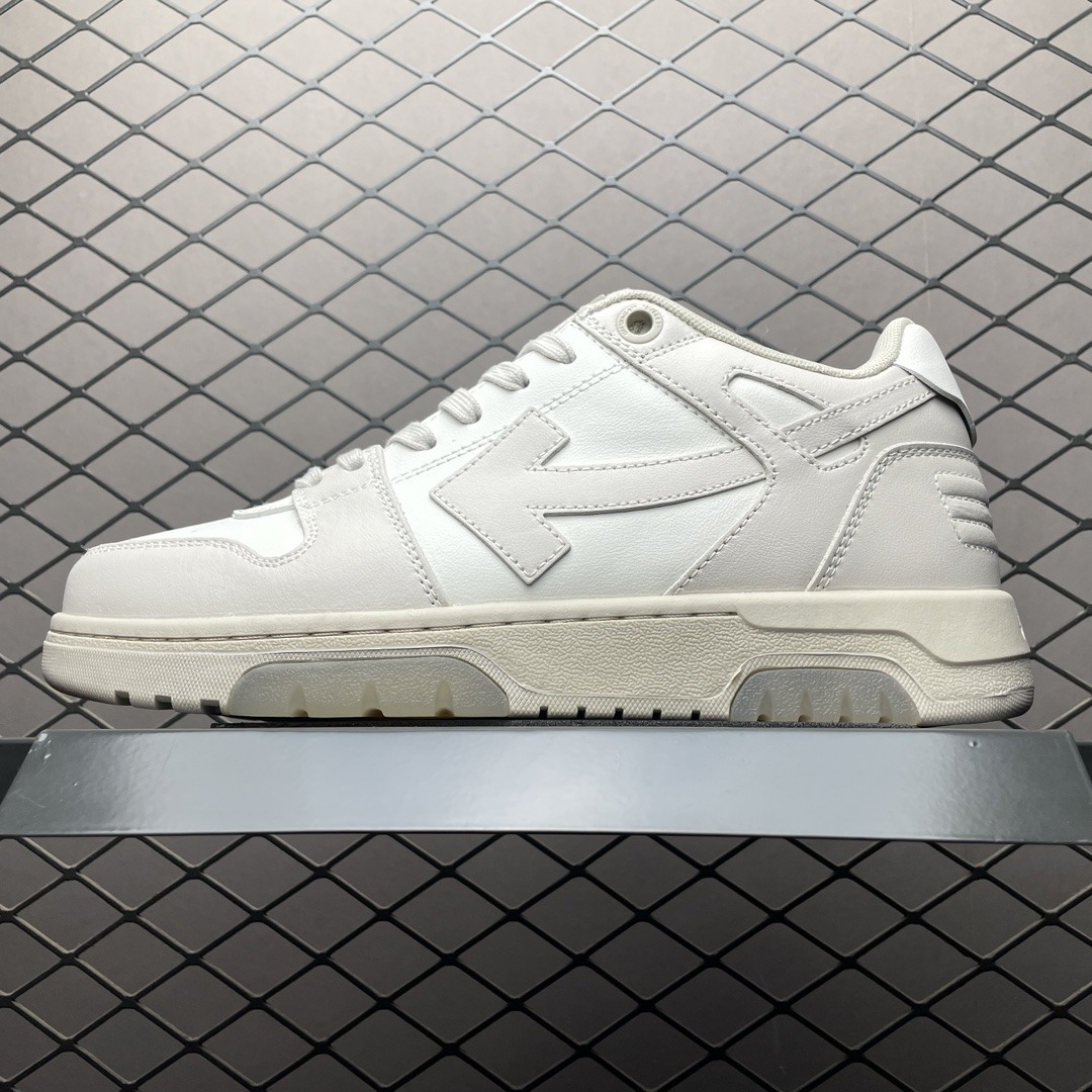 Off‑white out‑of-Office Sneaker beige pure White low-top sneakers OWIA250F24LEA0010100