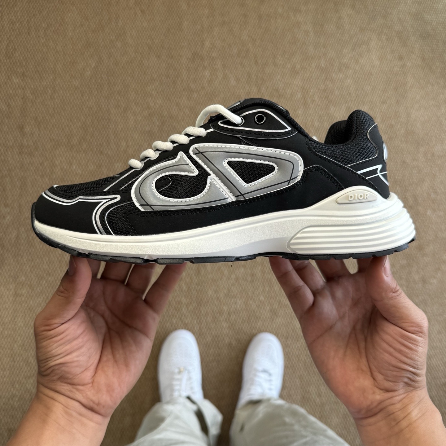 Dior B30 Sneaker black coffee color 3SN279ZMB_H969
