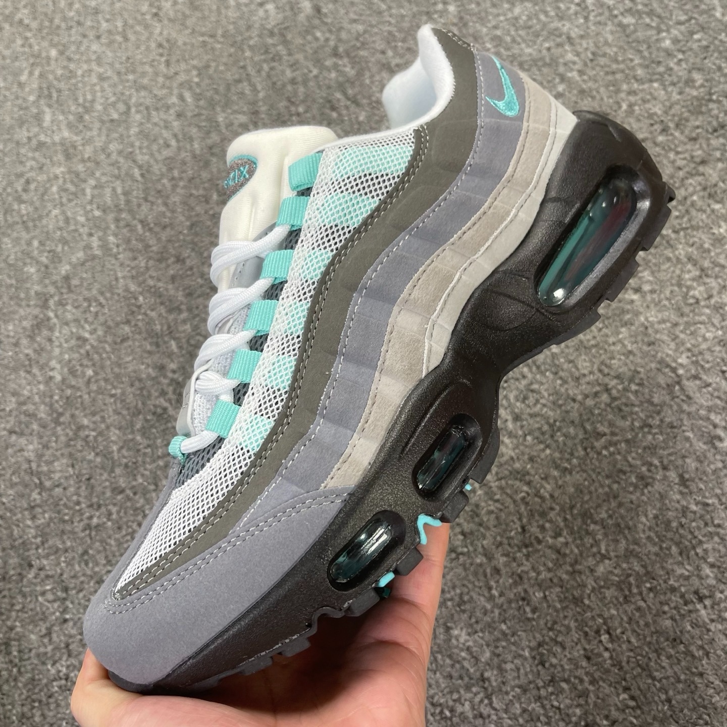 Nike Air Max 95 Hyper Turquoise gray lake Green/Mint Tiffany D2F0650032